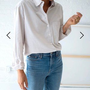 AYR Deep End shirt in Sesame